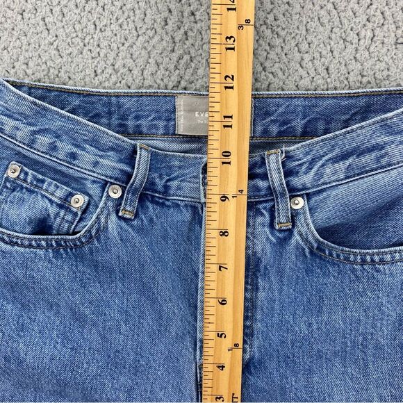 Everlane Women's The 90's Checky Straight Fit Cropped Jeans   |  Size:  25 - Picture 9 of 14